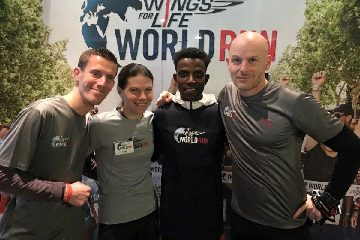 Wings for Life: Die Worldrun-Selfie-App