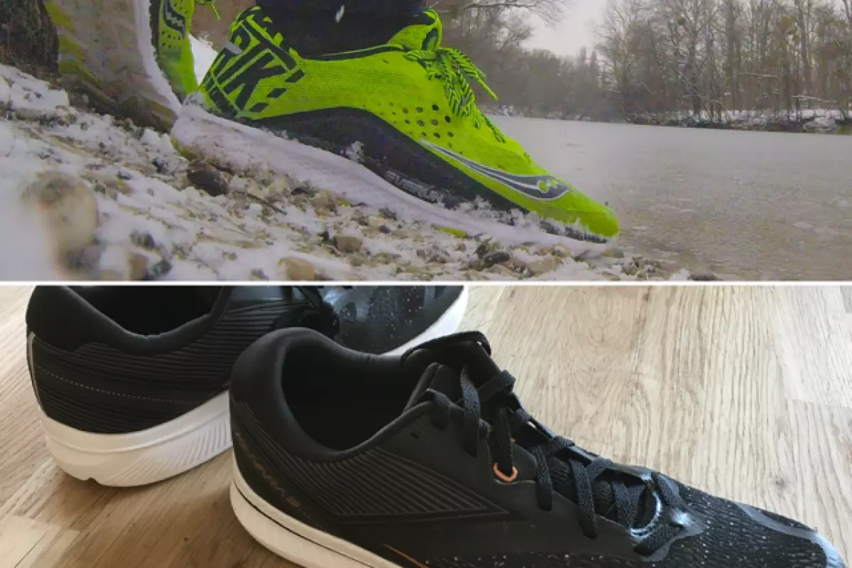 Schuhgeschichten: Einer geht dahin – einer kommt daher